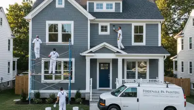House painters serving Easton, PA, providing professional interior and exterior painting services