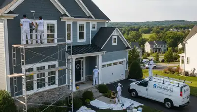 Professional house painting service in Easton, PA by Painters Easton PA