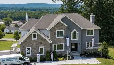 House painters serving Easton, PA delivering professional interior and exterior painting services