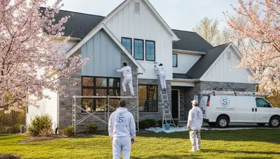 Professional house painting service in Easton, PA by Painters Easton PA