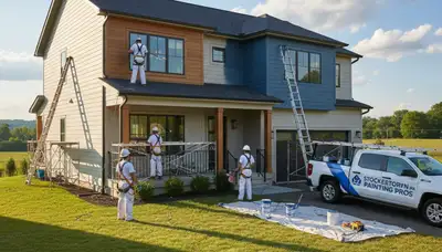 House painting service in Easton, PA by professional painters for residential exterior and interior projects