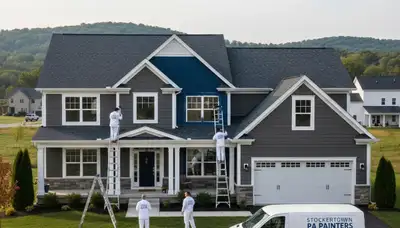 House painting service in Easton, PA for residential interior and exterior painting projects