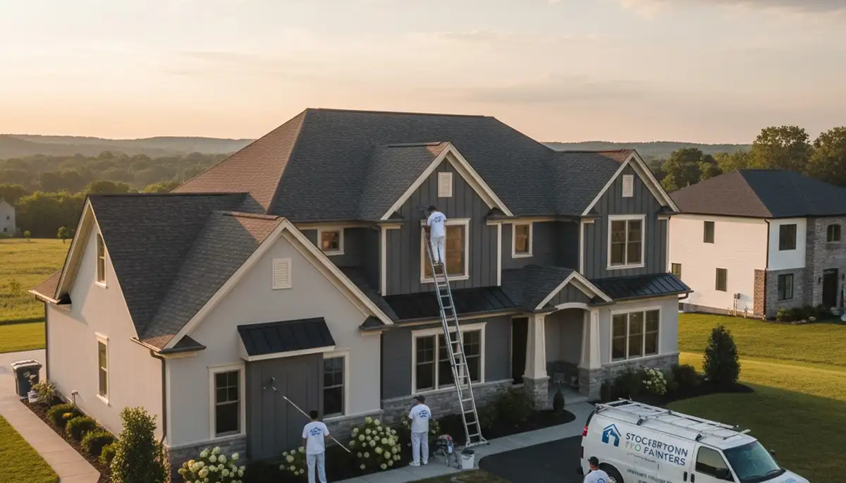 House painters serving Easton, PA providing professional interior and exterior painting services