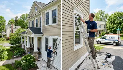 Professional house painters in Easton PA providing expert exterior home painting services